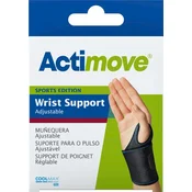 Opornica za zapestje Actimove SE, nastavljiva velikost, univerzalna črna (7562610) (k=12)