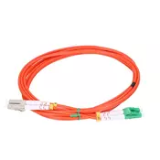Extralink Patchcord LC/UPC-LC/APC MM OM2 Duplex 3.0mm, 2m