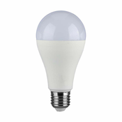 V-TAC E27 LED žarnica 15W, 1521LM, A65 Farba svetla: Topla bela