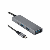 SBS EKON HUB 3X USB-A in 1X TYPE-C, (20530815)