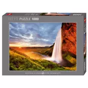 Heye puzzle 1000 pcs Edition Humboldt A Seljalandsfoss Waterfall 29769
