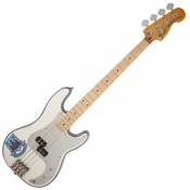 Fender Steve Harris Precision Bass, Maple Fingerboard, Olympic White