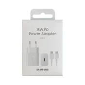 SAMSUNG Kućni punjač EP-T1510-XWE FAST Type C 15W sa kablom / bela