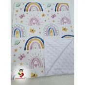 Bubamara 037 Pokrivac za bebe, Bez veza, Beli