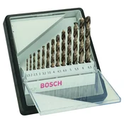 Bosch 13-delni Robust Line set burgija za metal HSS-Co 2607019926, 1,5; 2; 2,5; 3; 3,2; 3,5; 4; 4,5; 4,8; 5; 5,5; 6; 6,5 mm