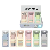 S-Cool Samolepljivi blok SC2833, 5x12x45mm, 24 komada