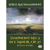 RACHMANINOFF:SYMPHONY NO.27 IN E MINOR OP.27 FULL SCORE
