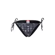 DIESEL Bikini donji dio siva melange / crni traper
