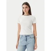 Patrizia Pepe Majica 2M4522/J407-W146 Bela Slim Fit