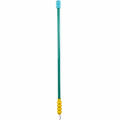 Okrasna stenska luč SUPERLINEA 141,5 cm, zelena, les/plastika, Seletti