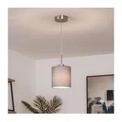 Brilagi - LED viseči lestenec na kablu NUBILA 1xE27/60W/230V O 14 cm svetlo siva