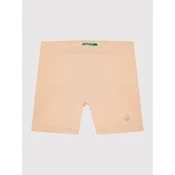 United Colors Of Benetton Športne kratke hlače 3MT1I0576 Oranžna Slim Fit