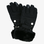 Colmar SKI GLOVES WITH FUR, ženske smučarske rokavice, črna 5173R1VC