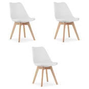 Brandless MARK Chair White x 3, (22030553)