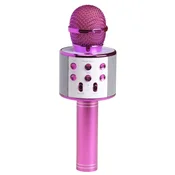Denver KMS-20P Karaoke mikrofon, Bluetooth, Roze