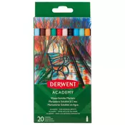 Flomaster 20 boja karton Academy Derwent 98202 blister