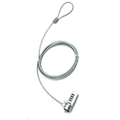 PREMIUMCORD Varnostna ključavnica za NTB 1, 8 m Kensington Lock (4-mestna koda, jekleni kabel)