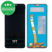 Huawei Honor 10 - LCD zaslon + steklo na dotik + senzor prstnih odtisov (Black) TFT