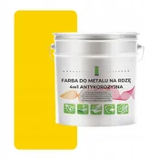 shumee Kovinska barva za rjo 4 v 1 rumena RAL1023 I SEE pocinkano jeklo 5L saten