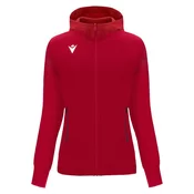 Drum Hoodie RED | Ženska športna trenirka | Macron Sportswear