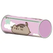 shumee Pusheen vijolična cevasta peresnica