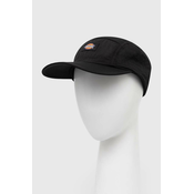 Kapa sa šiltom Dickies FINCASTLE CAP boja: crna, s aplikacijom, DK0A4YPC