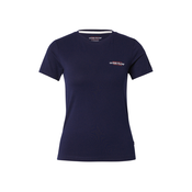 GUESS JEANS Majica marine/svetlo rdeča/bela