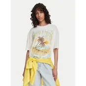 Billabong Majica Sunset Mindset EBJZT00462 Kremna Regular Fit