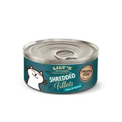Lilys Kitchen Shredded Fillets koščki mesa v omaki - tuna in losos - 70 g 24 x 70 g