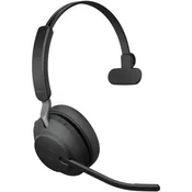 Jabra Evolve2 65 Mono MS + Charging Station + Link 380a black