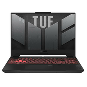 ASUS FA507NV-LP023 TUF Gaming A15 Laptop, 15.6, FHD, R7-7735HS, 16GB, SSD 512GB, GeForce RTX 4060, Sivi