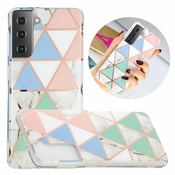 Ovitek za Samsung S21 5G | Beli marmor