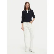 Lacoste Pulover AF8544 Mornarsko modra Regular Fit
