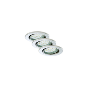 Briloner 7225-038- KOMPLET 3x LED Kopalniška vgradna svetilka FIT 3xGU10/3W/230V