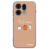 Silikonski črni ovitek za OPPO Find X9 - Autumn