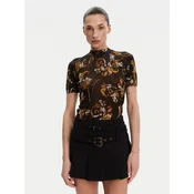 Versace Jeans Couture Pulover 78HAFM07 Črna Slim Fit