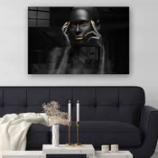 Wallity Dekorativna slika na kaljenom staklu, 50x70cm, Šarena