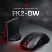 ZOWIE Bežicni gaming miš FK2-DW, 5000 DPI, Crni