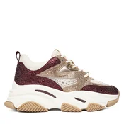 STEVE MADDEN Nizke superge Privy svetlo bež/zlata/bordo