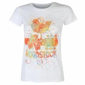 Metal majica moška - WHT - ROCK OFF - GDAWOODTS01LW