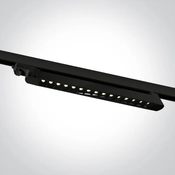 LED TIRNA LUČ/15×1W/3000K/1200lm/230V 30° CRI80 ČRNA DM65024TA/B/W