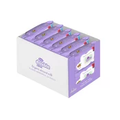 Violeta otroški vlažilni robčki, mandelj, 12x56