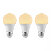 Arcchio Svetilka LED E27 A60 4,9W 3.000K opal komplet 3 - Plastika