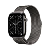 APPLE Watch Series 11 Cellular 46mm Slate Titanium Case with Slate Milanese Loop - M/L