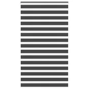Zavjesa zebra crna 125x200 cm širina tkanine 120,9 cm poliester