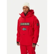 Napapijri Anorak Skidoo Next NP0A8B3G Temno rdeča Loose Fit