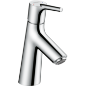 HANSGROHE enoročna armatura za umivalnik Talis S 80 z zgornjim delom sifona (72011000)