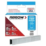 Arrow Arrow T50 Sponke (12 mm, 1000 kosov) – Maksimalna Dolžina za Najzahtevnejša Pritrjevanja