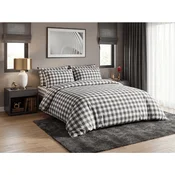 Pamucna posteljina BLACK CUBE crna, 100% pamuk Tip kopcanja: Patent zatvarac