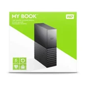 WD Mx book 6TB, USB 3.2 crni